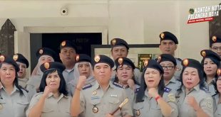 Ferdinan Adinoto Kepala Kantor Pertanahan Kota Palangka Raya dan jajaran.