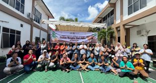 Kantor Pertanahan Kota Palangka Raya gelar kegiatan penyembelihan dan pembagian daging kurban Hari Raya Idul Adha 1446 H, Sabtu, 7 Juni 2025