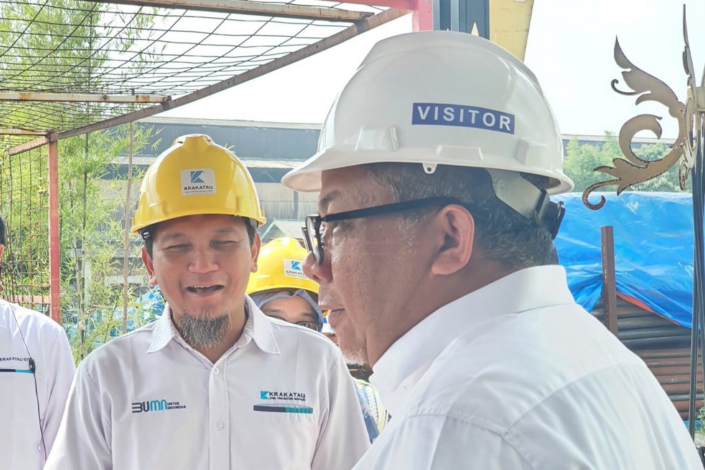 Wamen PKP Tinjau Krakatau Steel: Gagas Bangun Mal Perumahan