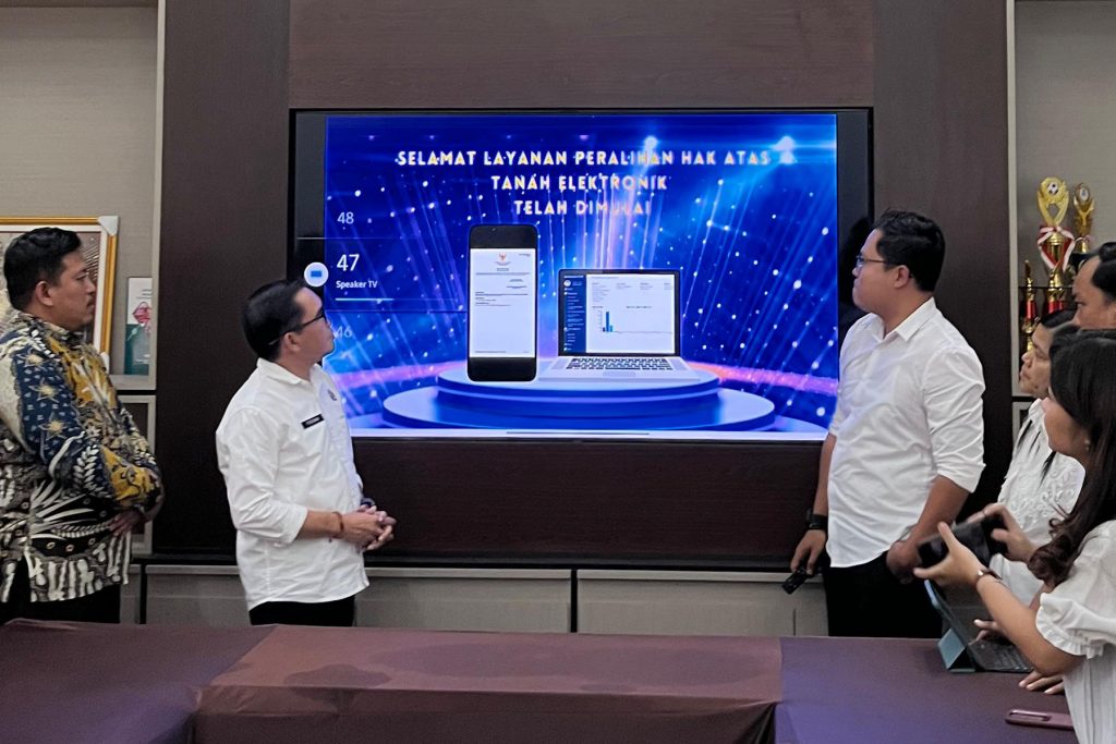 BPN Palangka Raya Resmi Terapkan Peralihan Hak Tanah Elektronik
