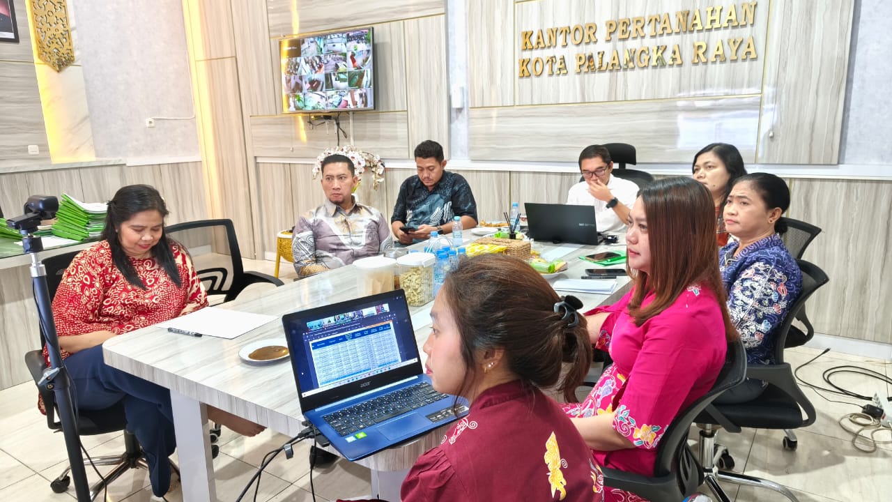 Kantor Pertanahan Kota Palangka Raya.