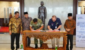 TNI dan PT Agrinas Pangan Nusantara Tandatangani PKS Percepatan Pembangunan KDKMP