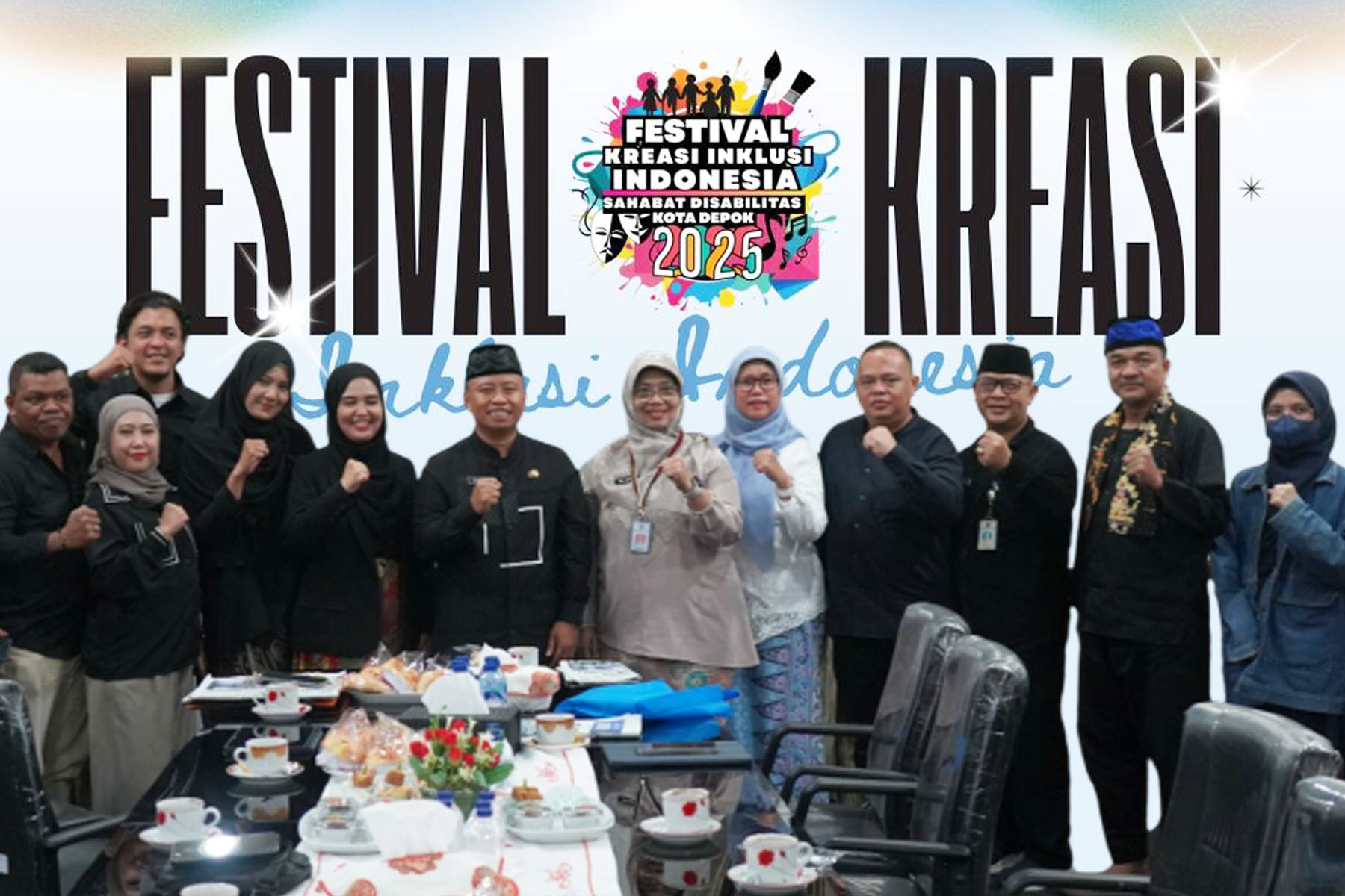 Festival Kreasi Inklusi Indonesia di Kota Depok Perkuat Komitmen Inklusivitas Disabilitas_kota depok supian suri hari disabilitas internasional