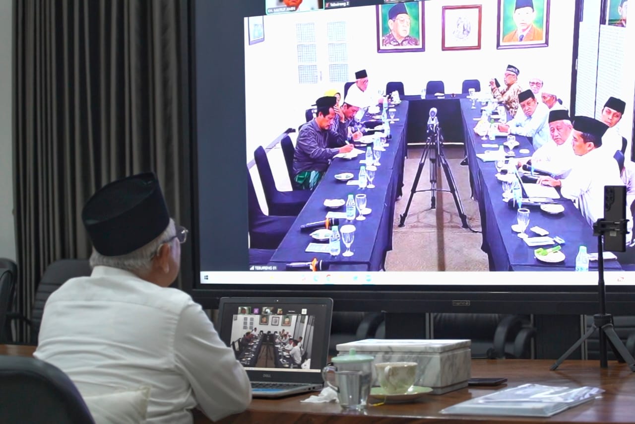 Pernyataan KH Zulva Mustafa Mendapat Restu dari KH Ma'ruf Amin Ternyata Tidak Benar