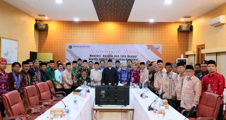 Pembinaan di Kanwil BPN Provinsi Kalteng, Menteri Nusron Minta Pelayanan Pertanahan Adaptif, Cepat, dan Bersih