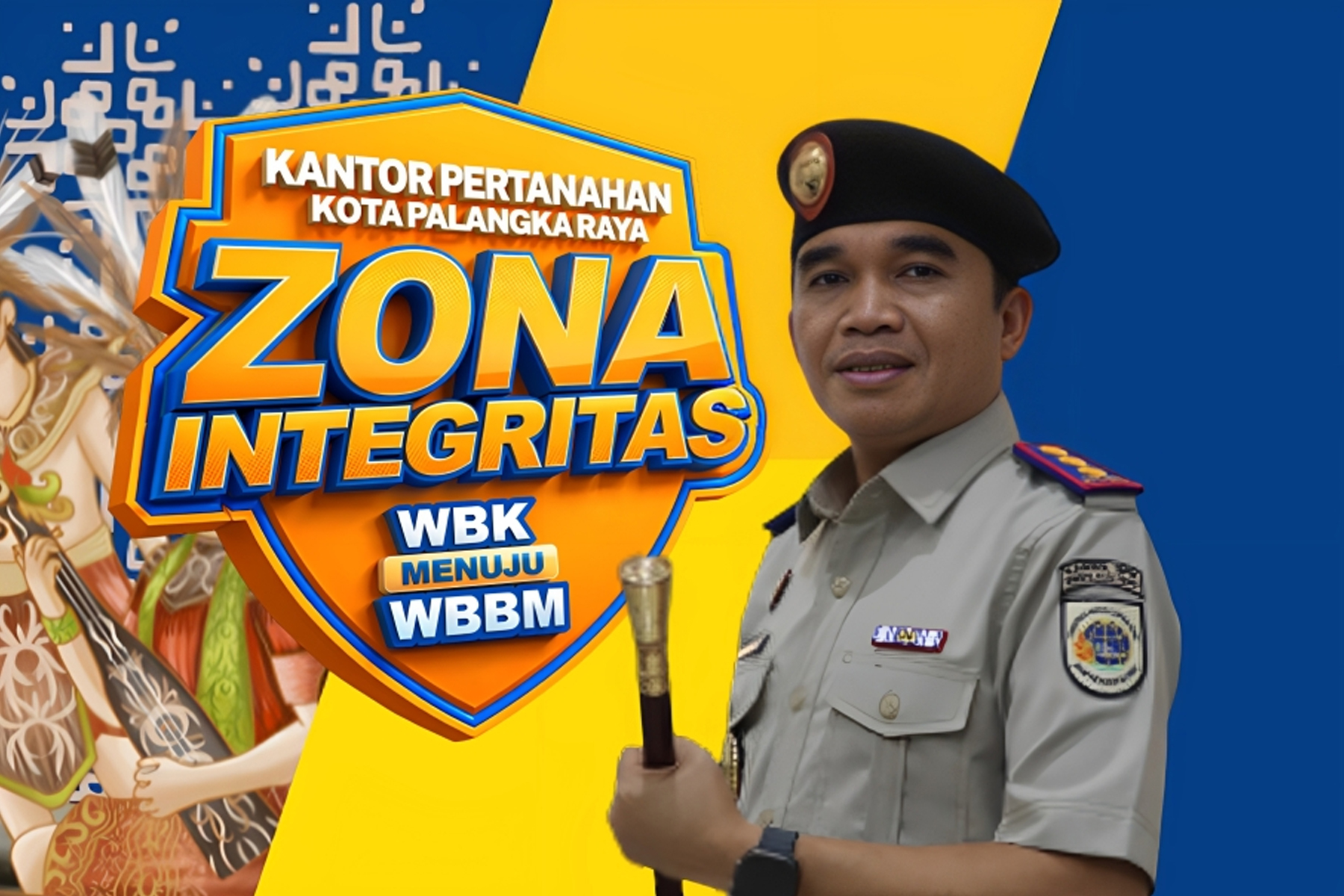 Kepala BPN Kota Palangka Raya Ferdinan Adinoto,
