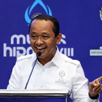 Bahlil Sentil Menteri Perumahan di Depan Prabowo saat Munas HIPMI