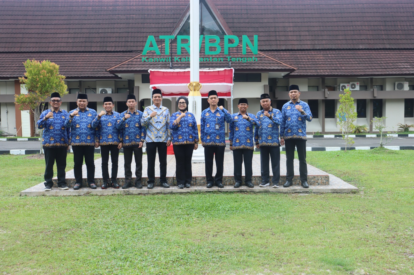Hari Lahir Pancasila 2026, Kantah Palangka Raya Perkuat Komitmen Pelayanan Publik Bersih dan Berintegritas