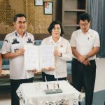 Kepala Kantor Pertanahan Kabupaten Tana Toraja, Mariana Derlan Masia Harahap, menandatangani kerja sama tersebut bersama Bupati Tana Toraja.
